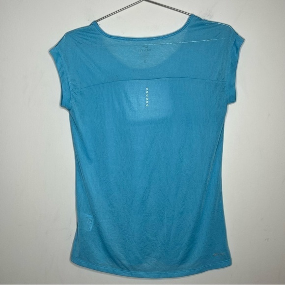 NIKE Cool Breeze Dri Fit Sheer Running Short Sleeve Shirt - Picture 2 of 10